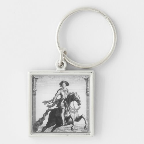 Gustavus Adolphus II King of Sweden on Keychain