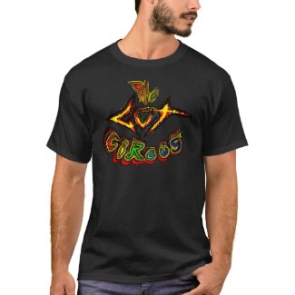 GuT Circus Logo Black T-Shirt for Men