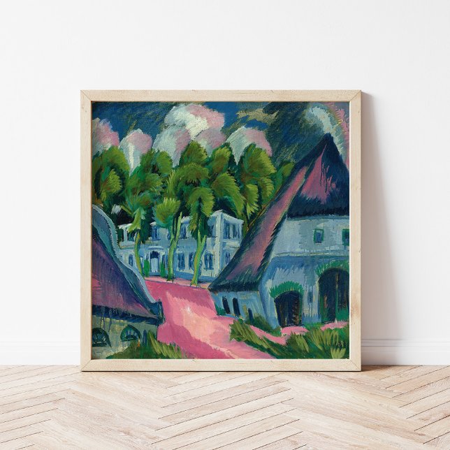 Gut Staberhof III | Ernst Ludwig Kirchner Poster (Creator Uploaded)