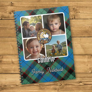Guthrie Family Photo Collage Notebook