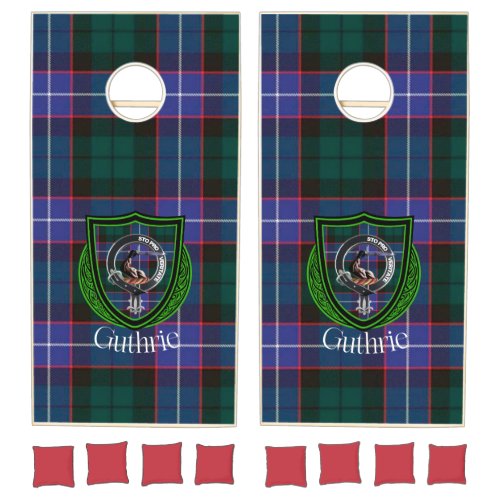 Guthrie Scottish Clan Tartan Crest