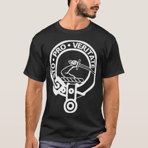 Guthrie Scottish Family Clan Name Crest Shield T_Shirt