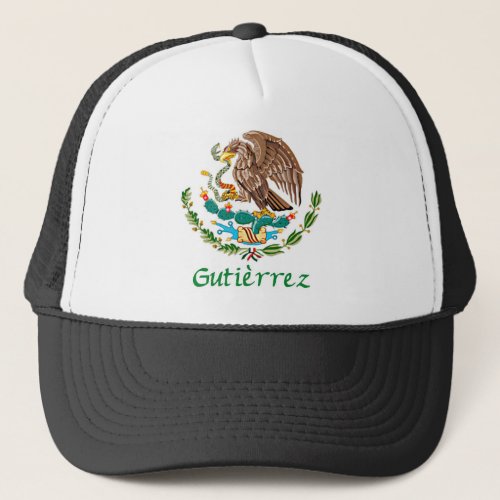 Gutierrez Mexican National Seal Trucker Hat