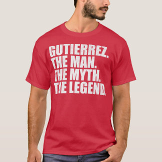 GutierrezGutierrez Family name Gutierrez last Name T-Shirt