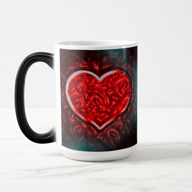 Gutsy Heart Color Morph Mug (Left)
