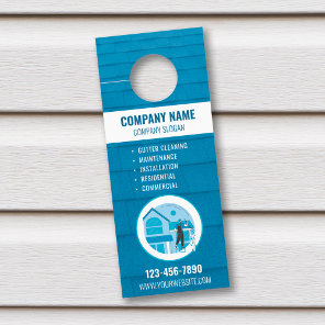 Gutter Cleaning Door Hanger