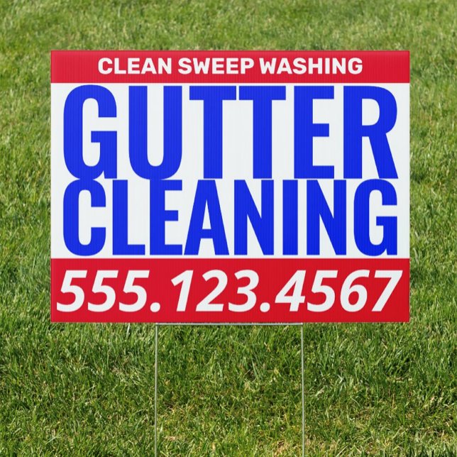Gutter Cleaning  Sign (Creator Uploaded)
