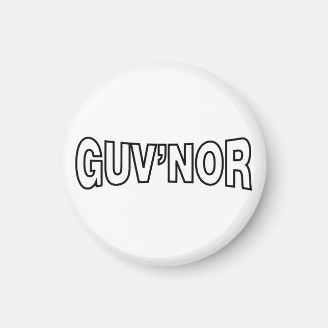 GUV'NOR MAGNET (Front)