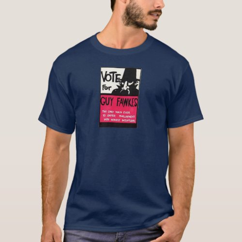 Guy Fawkes campaign T_Shirt