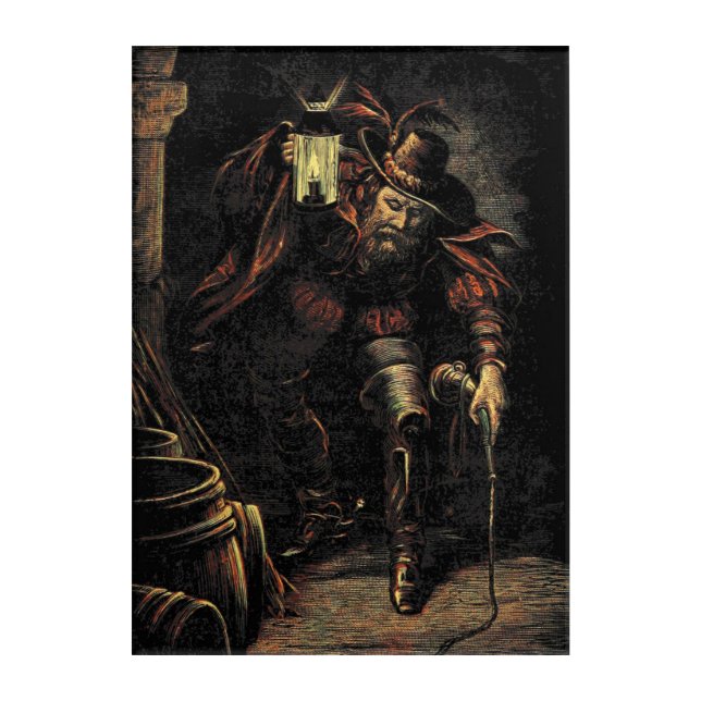 Guy Fawkes: Rebellion Gunpowder Plot & Treason Acrylic Print (Front)