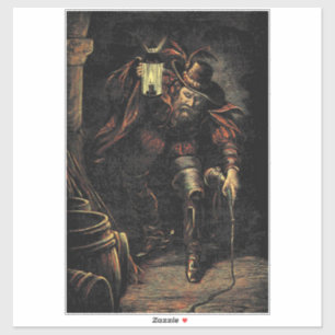 Guy Fawkes: Rebellion Gunpowder Plot & Treason Sticker