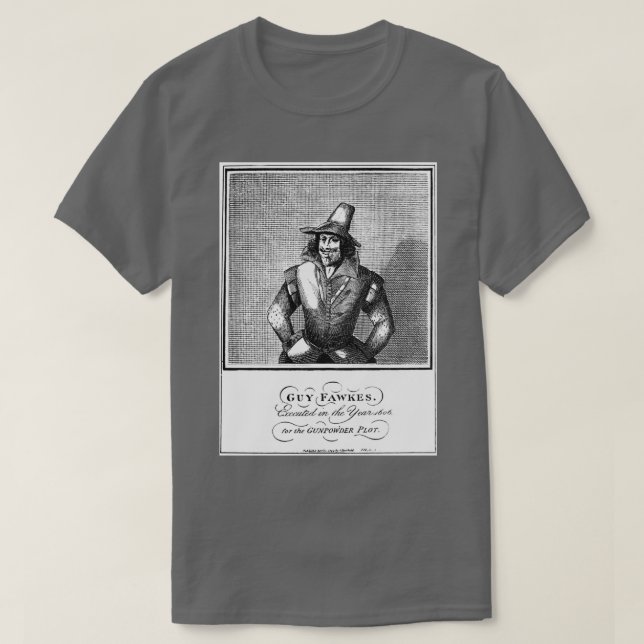 Guy Fawkes  T-Shirt (Design Front)