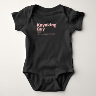 Guy - Kayaking Baby Bodysuit