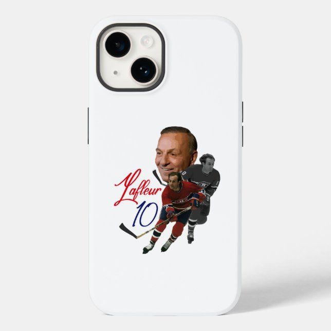 Guy Lafleur Ice Hockey Legend Case-Mate iPhone Case (Back)