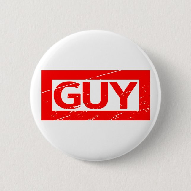 Guy Stamp Button (Front)