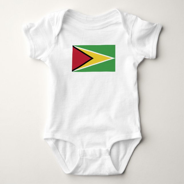 Guyana  baby bodysuit (Front)