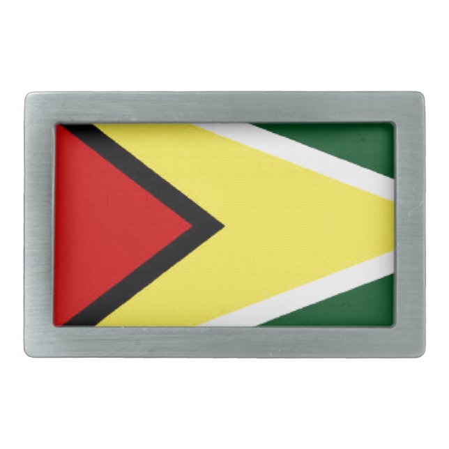Guyana Belt Buckle (Front)