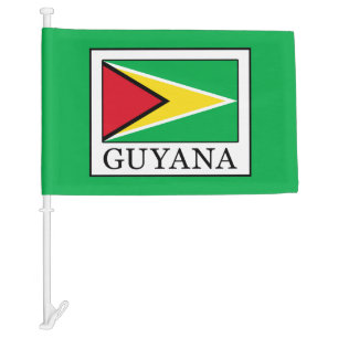 Guyana Car Flag
