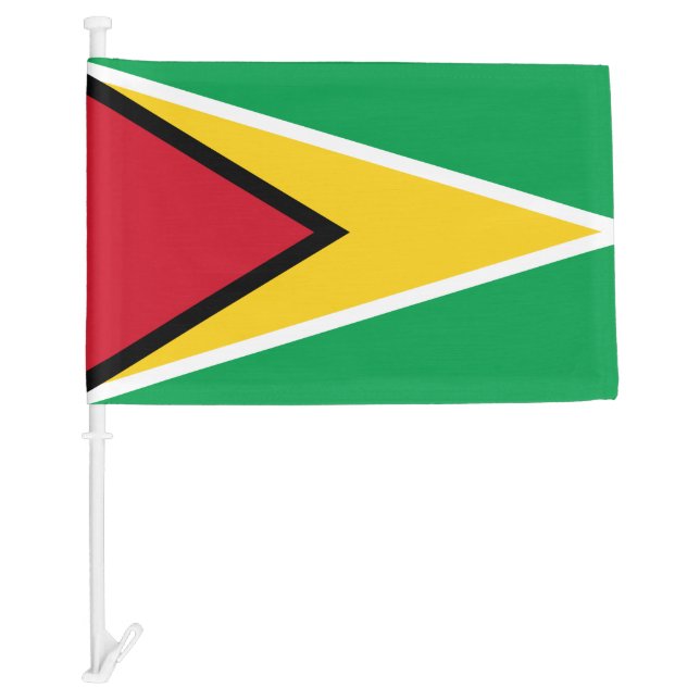 Guyana Car Flag (Front)