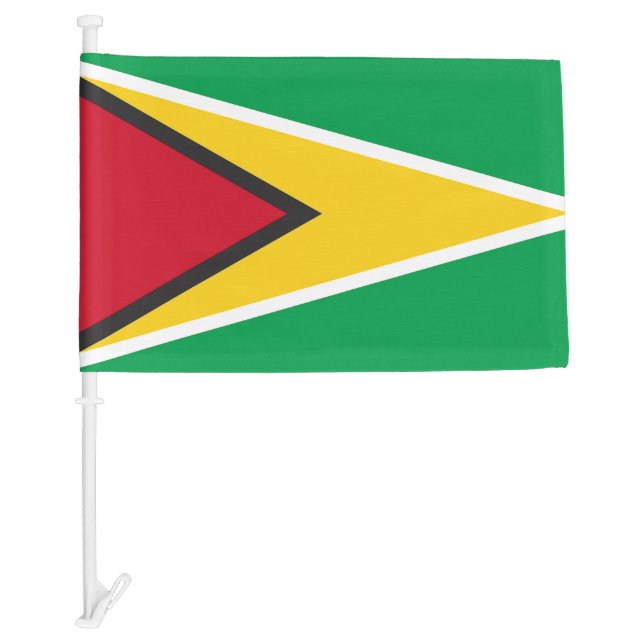 Guyana Car Flag (Front)