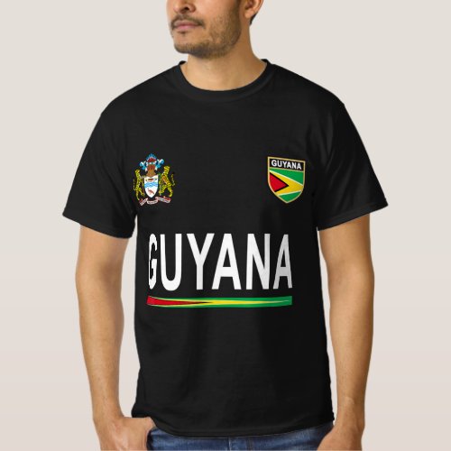 Guyana Cheer Jersey 2017  Football Guyana  T_Shirt