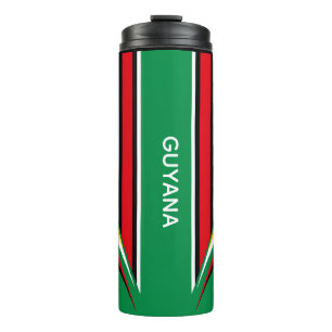 guyana classic colorful thermal tumbler