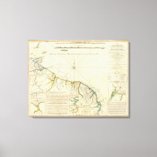 Guyana coast canvas print