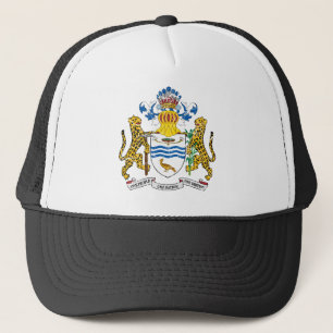 Guyana Coat Of Arms Trucker Hat