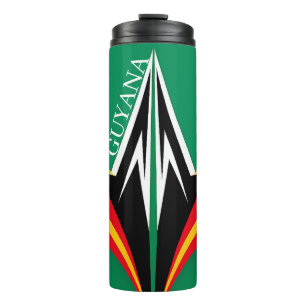guyana colorful design thermal tumbler
