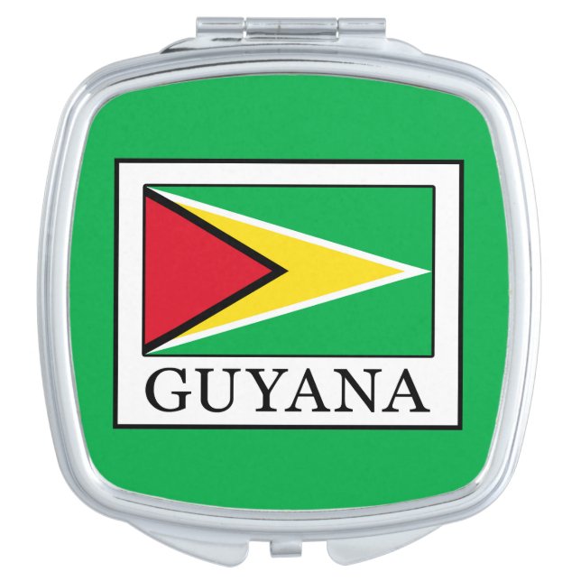 Guyana Compact Mirror (Front)