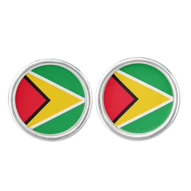 Guyana Cufflinks (Front)