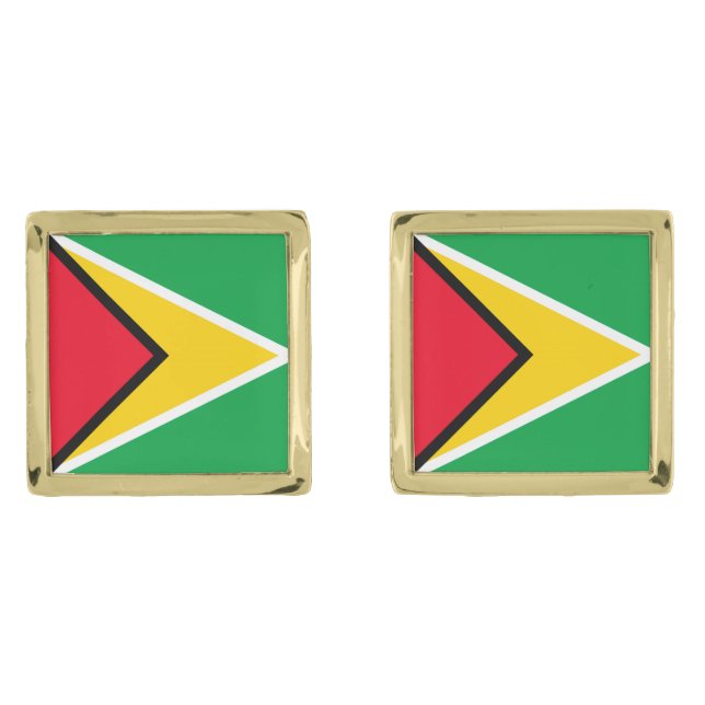 Guyana Cufflinks (Front)