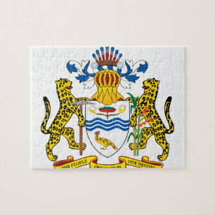 guyana emblem jigsaw puzzle
