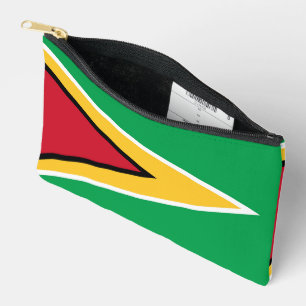 Guyana flag accessory pouch