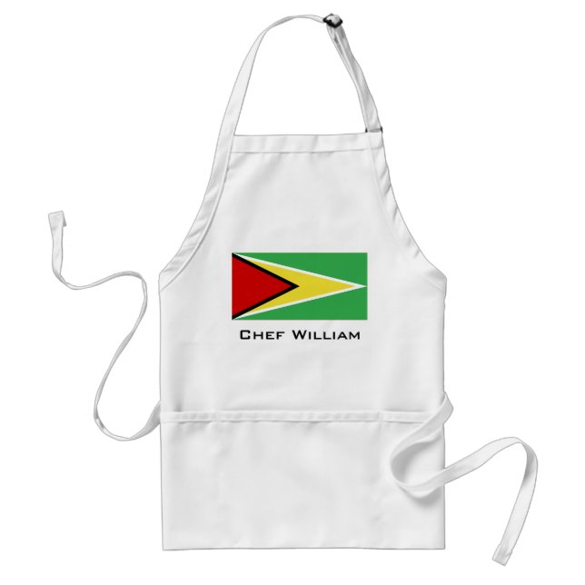 Guyana Flag Adult Apron (Front)