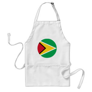 Guyana flag adult apron