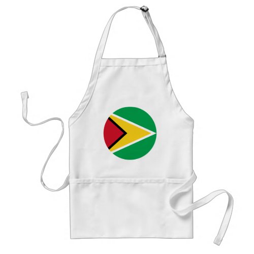 Guyana flag  adult apron
