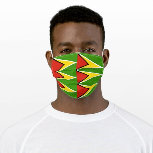 Guyana Flag Adult Cloth Face Mask