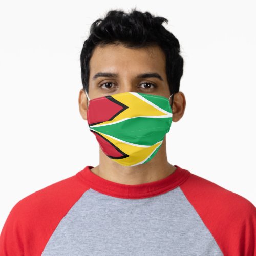 Guyana Flag Adult Cloth Face Mask
