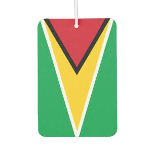Guyana Flag Air Freshener