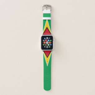 Guyana Flag Apple Watch Band