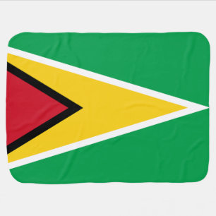 Guyana Flag Baby Blanket