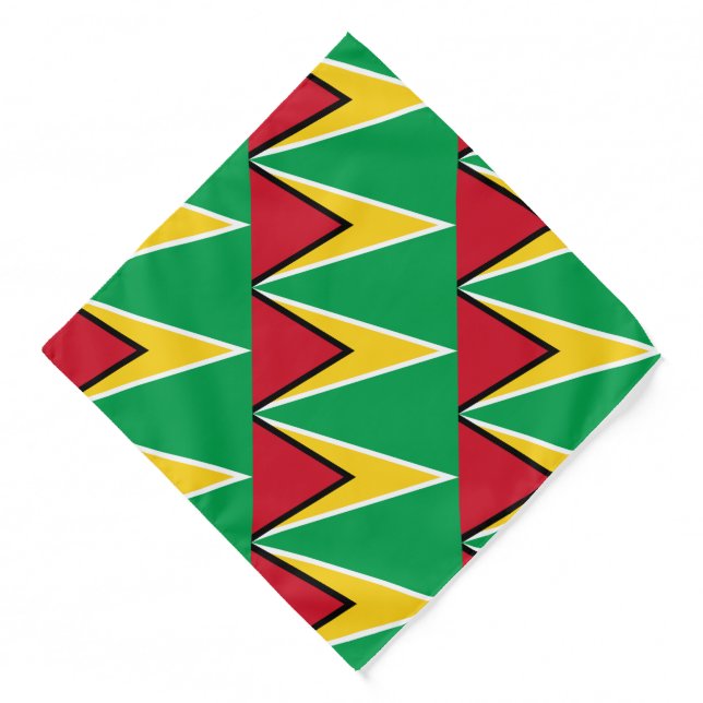 Guyana Flag Bandana (Front)