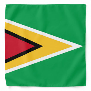 Guyana flag bandana