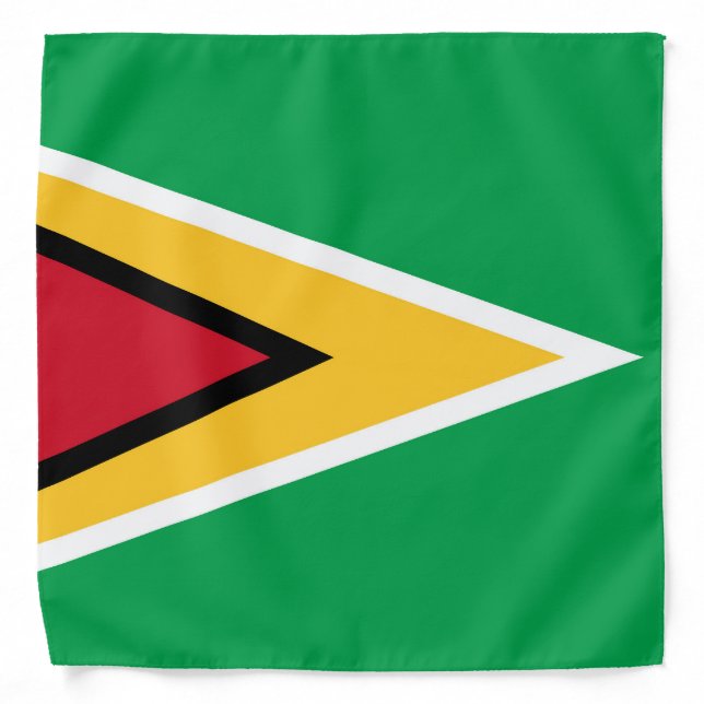 Guyana flag bandana (Front)
