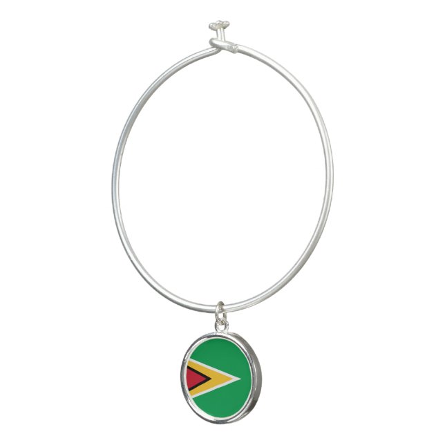 Guyana flag bangle bracelet (3/4)