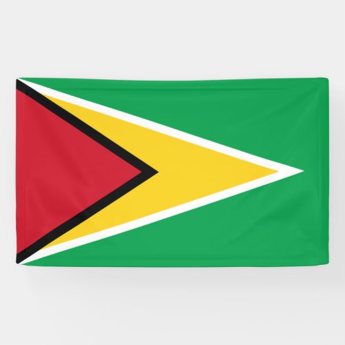 Guyana flag  banner