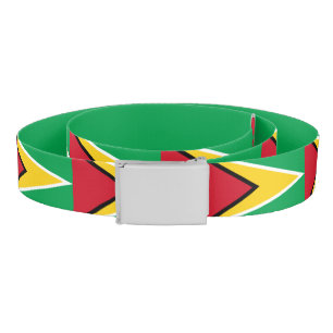 Guyana flag belt