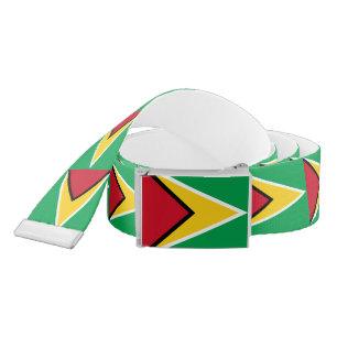 Guyana Flag Belt