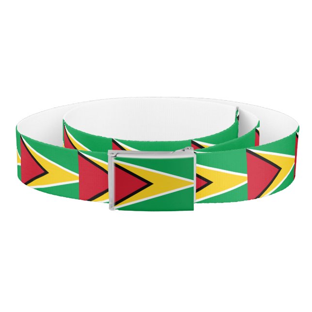 Guyana Flag Belt (Coil)